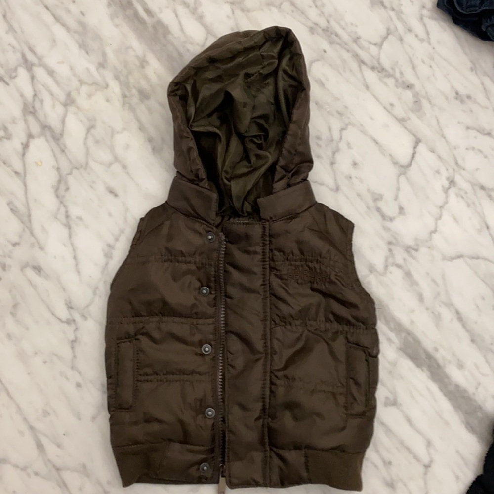 EUC- Kenneth Cole hooded vest. Worn 2ce.